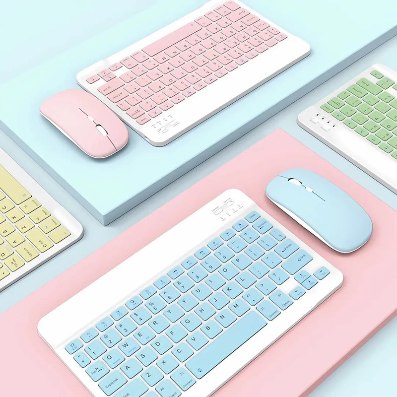 Kit Teclado e Mouse Wireless BlueConnect 5.2 – Mobilidade e Precisão | Innova Fácil