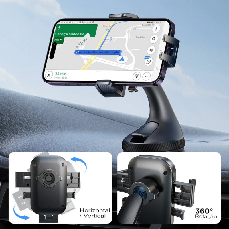 Suporte de Celular 360° com Instalação Simples - Innova EasyHolder