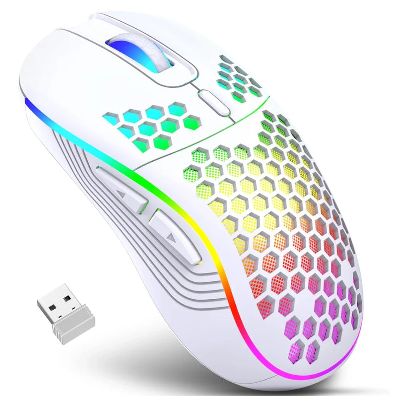 Mouse com Iluminação RGB e Alta Performance Gamer - GlowMotion